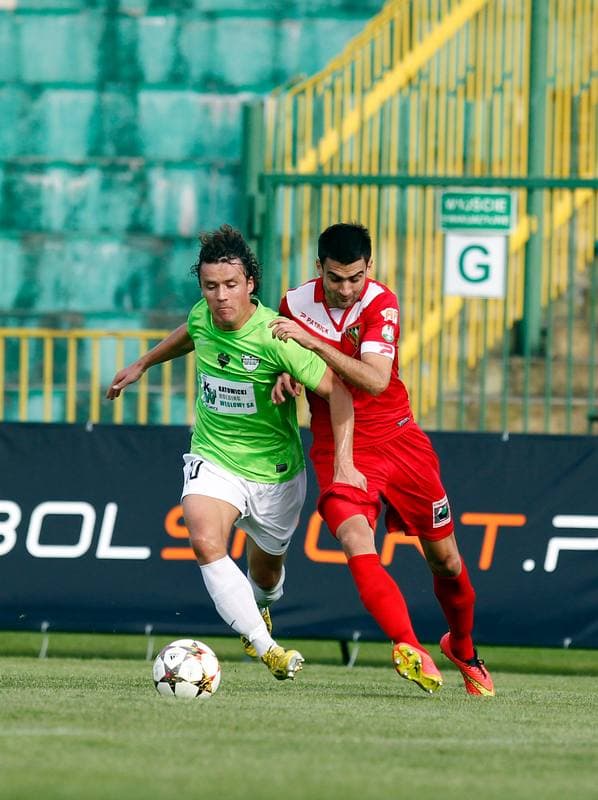 Football. I Liga. Rozwoj Katowice - Zaglebie Sosnowiec. 03.10.2015