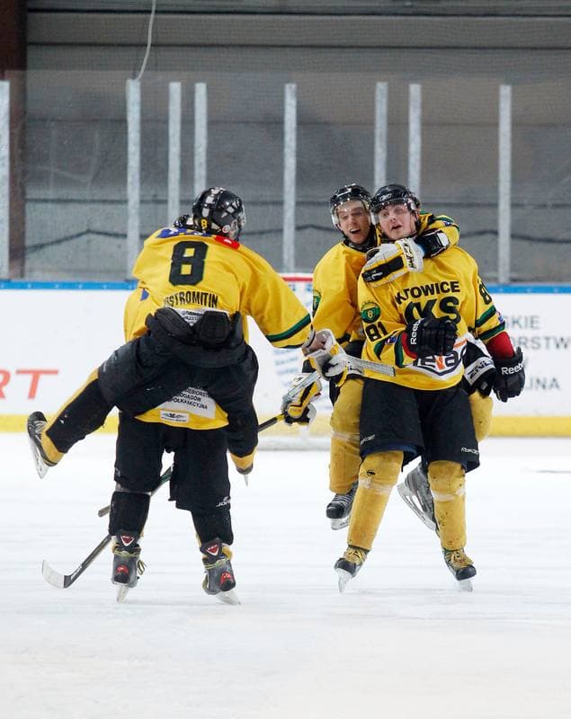 Ice Hockey. Polska Hokej Liga. HC GKS Katowice - KTH Krynica. 21.02.2014