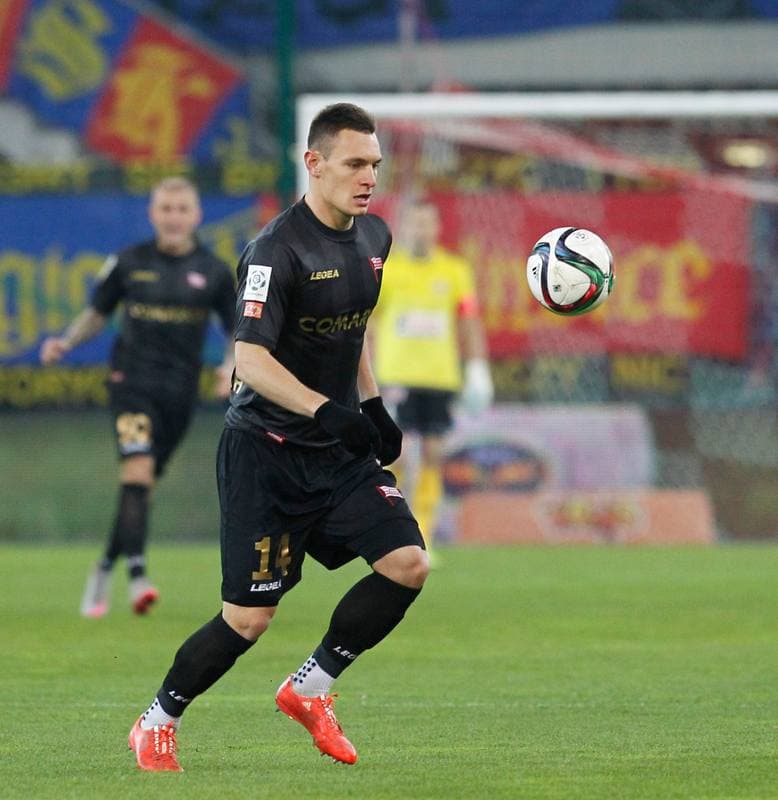 Football. PKO BP Ekstraklasa. Piast Gliwice - Cracovia Krakow. 05.12.2015