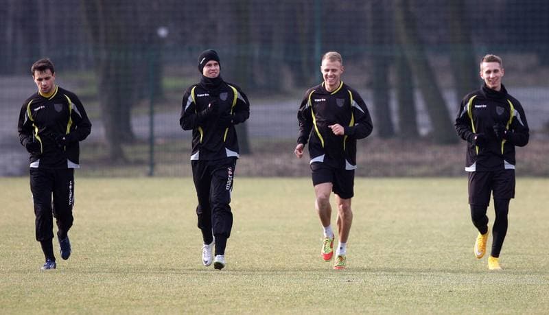 Football. GKS Katowice. Training. 29.06.2015