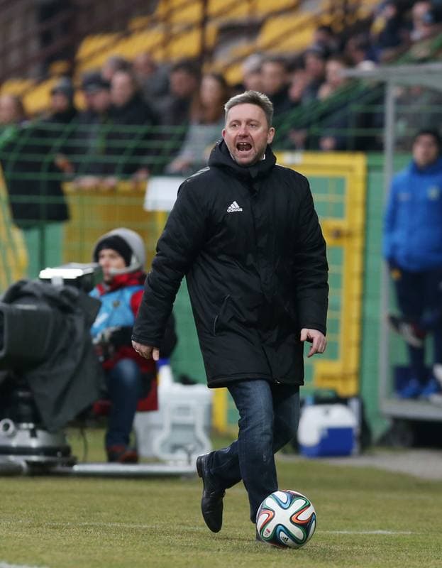 Football. I Liga. GKS Katowice - Arka Gdynia. 06.03.2016