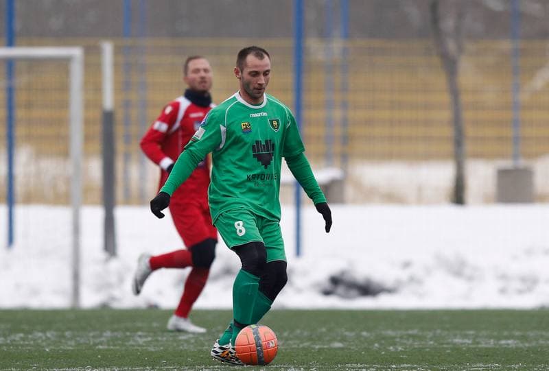 Football. Friendly Match. GKS Katowice - Rakow Czestochowa. 22.02.2014