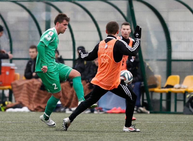 Football. Friendly Match. GKS Belchatow - GKS Katowice. 21.02.2015
