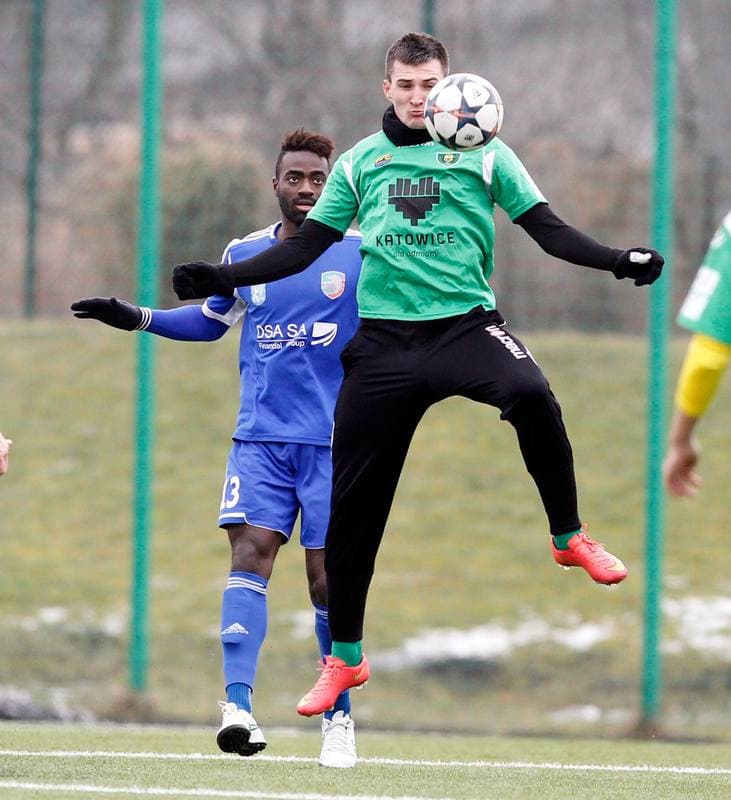 Football. I Liga. GKS Katowice - Miedz Legnica. 29.11.2014