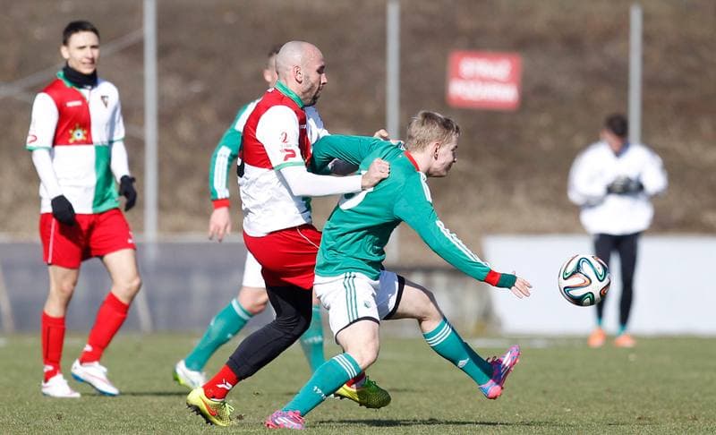 Football. Friendly Match. Zaglebie Sosnowiec - Legia II Warsaw. 21.02.2015