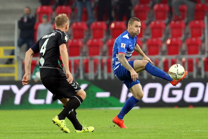 Football. I Liga. GKS Tychy - Podbeskidzie Bielsko-Biala. 15.10.2016