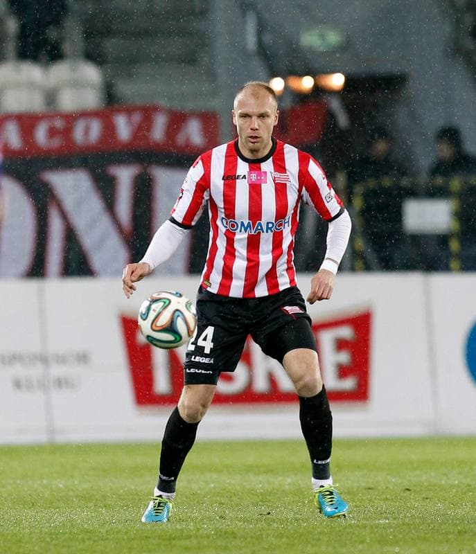 Football. T-Mobile Ekstraklasa. Cracovia Krakow - Piast Gliwice. 13.03.2015