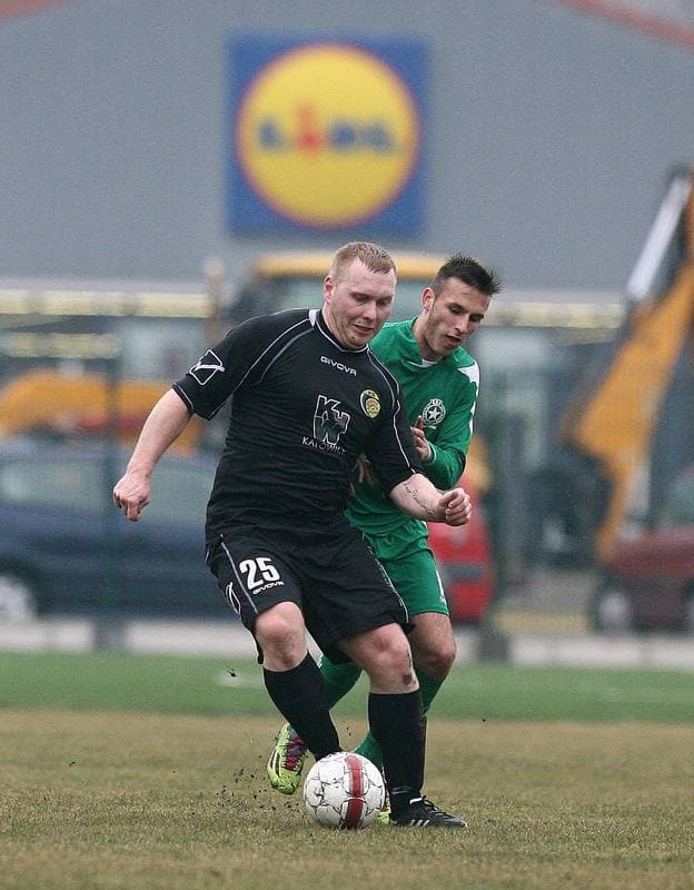 Football. III Liga. Grunwald Ruda Slaska - Gornik Wesola. 14.03.2015