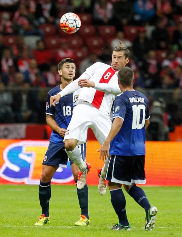 Football. UEFA Euro 2016 Qualifiers. Poland - Gibraltar. 07.09.2015
