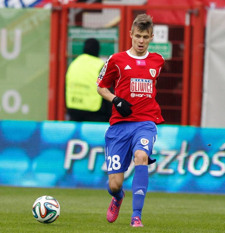 Football. T-Mobile Ekstraklasa. Piast Gliwice - Korona Kielce. 22.03.2015