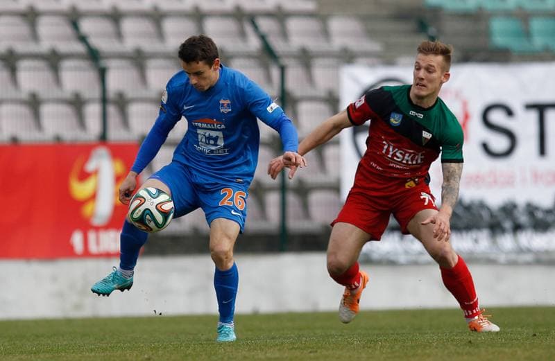 Football. I Liga. GKS Tychy - Termalica Bruk-Bet Nieciecza. 28.03.2015