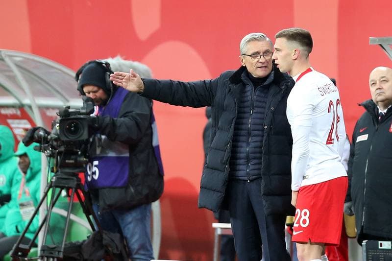 Football. International Friendly. Poland - Nigeria. 23.03.2018