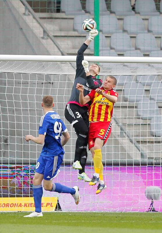 Football. PKO BP Ekstraklasa. Korona Kielce - Ruch Chorzow. 03.08.2015