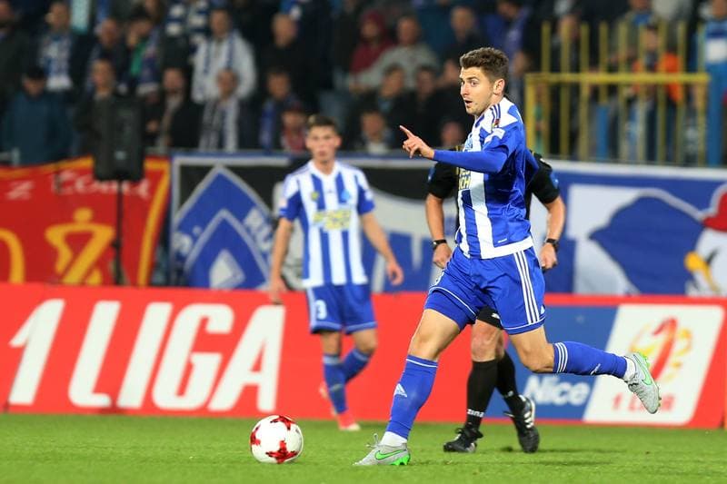 Football. Nice I Liga. Ruch Chorzow - Miedz Legnica. 29.09.2017