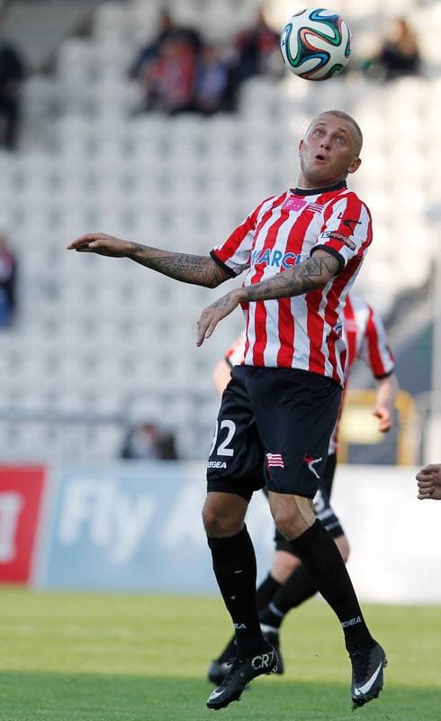 Football. T-Mobile Ekstraklasa. Cracovia Krakow - GKS Belchatow. 10.05.2015
