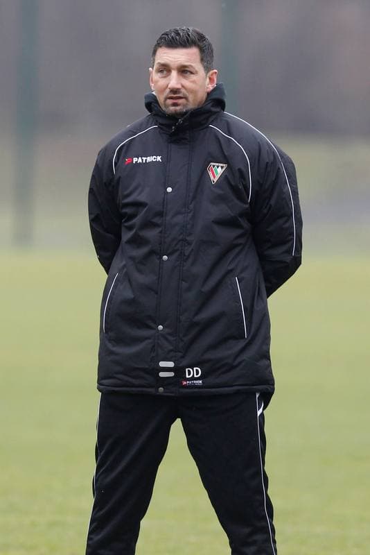 Football. Zaglebie Sosnowiec. Training. 08.01.2018