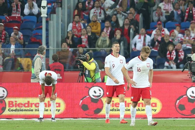 Football. UEFA Nations League. Poland - Italy. 14.10.2018