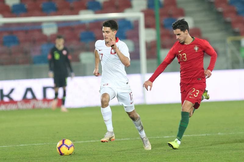Football. European Championship U21. Poland - Portugal. 16.11.2018