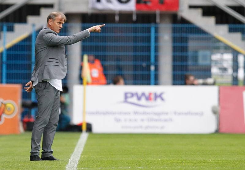 Football. T-Mobile Ekstraklasa. Piast Gliwice - Podbeskidzie Bielsko Biala. 24.05.2015