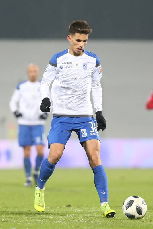 Football. Lotto Ekstraklasa. Zaglebie Sosnowiec - Lech Poznan. 16.12.2018