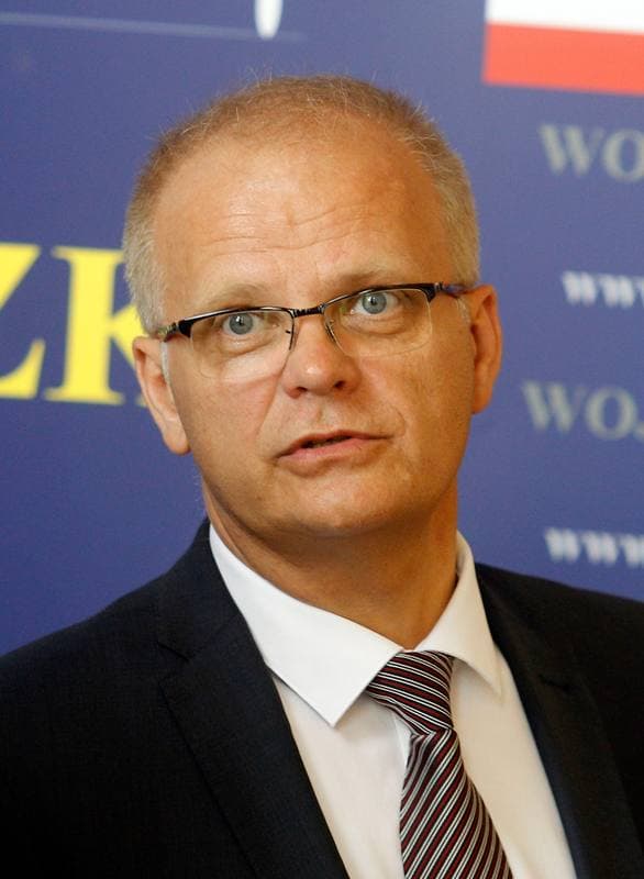 Piotr Litwa. Slaskie Voivodeship. Press Conference. 09.07.2015