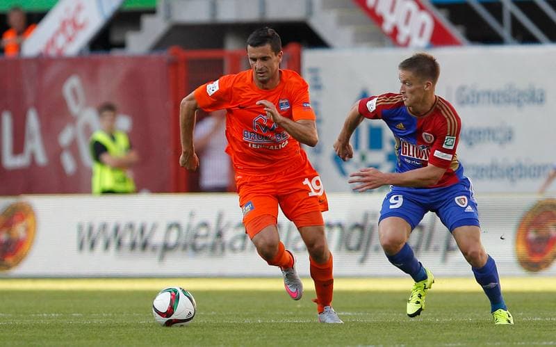 Football. T-Mobile Ekstraklasa. Wisla Krakow - Gornik Zabrze. 09.05.2015