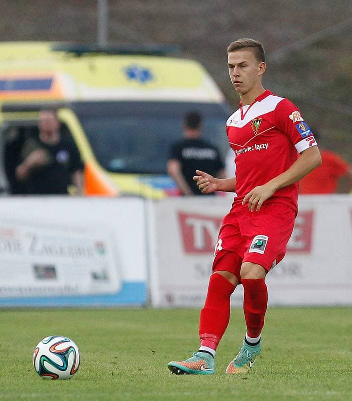 Football. Sparing. Zaglebie Sosnowiec - Gornik Zabrze. 18.01.2014