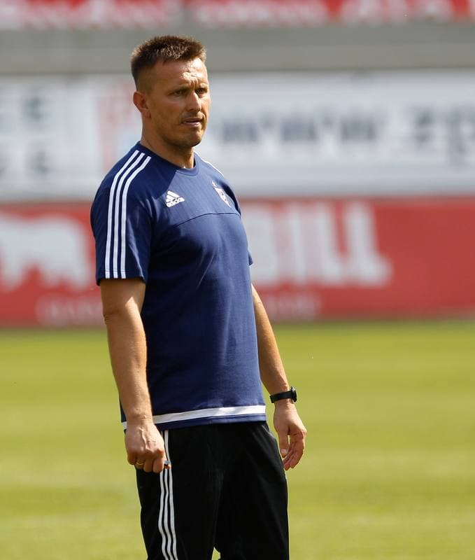 Football. Gornik Zabrze. Training. 14.08.2015