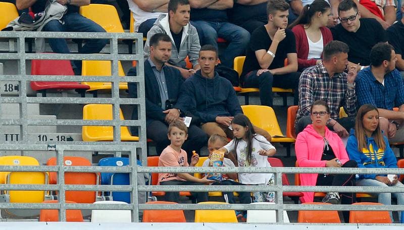 Football. PKO BP Ekstraklasa. Podbeskidzie Bielsko Biala - Pogon Szczecin. 17.08.2015