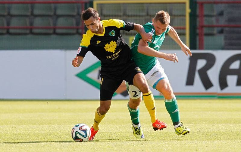 Football. Friendly Match. GKS Belchatow - GKS Katowice. 21.02.2015