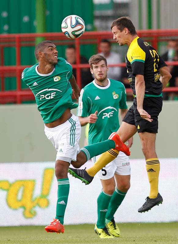 Football. Friendly Match. GKS Belchatow - GKS Katowice. 21.02.2015