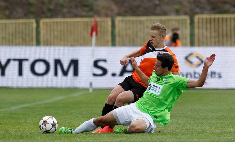 Football. II Liga Grupa Zachodnia. Rozwoj Katowice - Chrobry Glogow. 02.11.2013