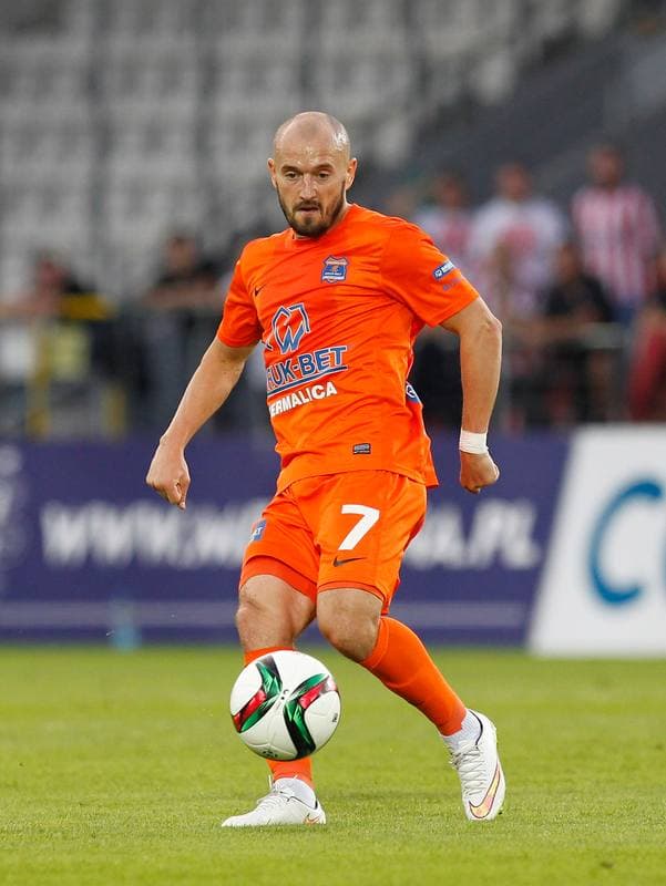 Football. PKO BP Ekstraklasa. Cracovia Krakow - Termalica Bruk Bet Nieciecza. 12.09.2015