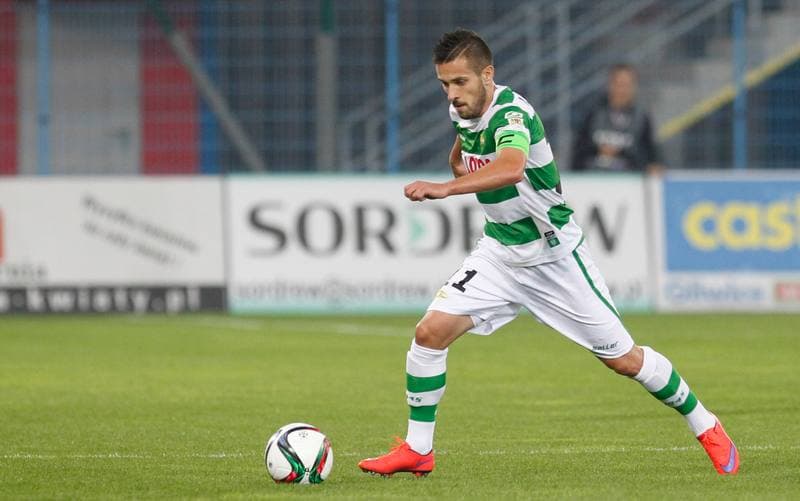 Football. T-Mobile Ekstraklasa. Piast Gliwice - Lechia Gdansk. 01.08.2014