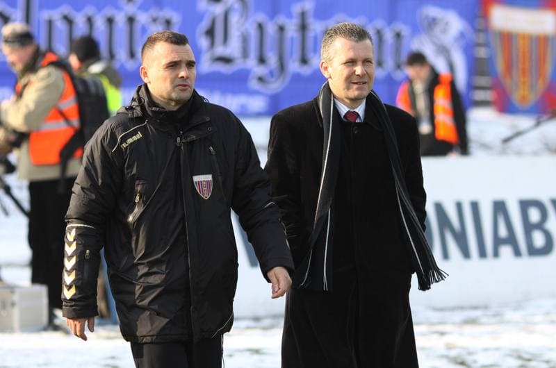 Football. Ekstraklasa. Polonia Bytom - GKS Belchatow. 26.02.2011