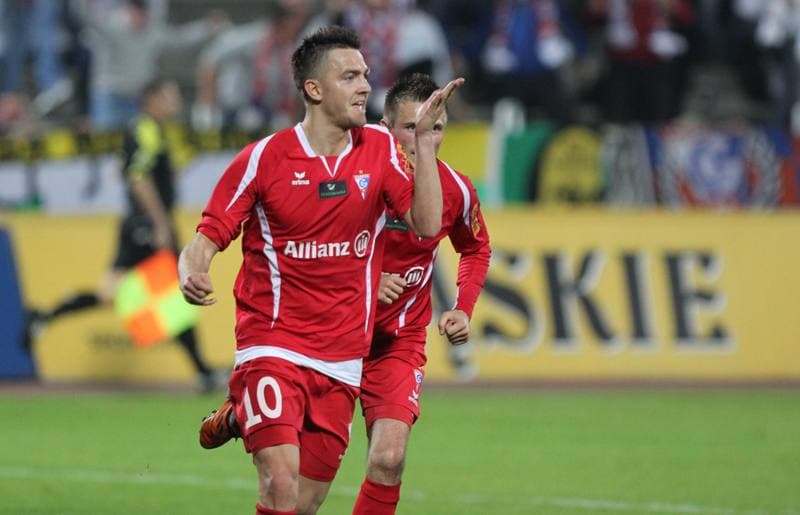 Football. T-Mobile Ekstraklasa. Gornik Zabrze - Legia Warsaw. 19.02.2012
