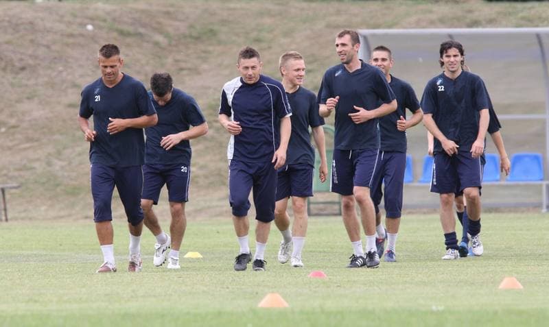 Football. Piast Gliwice. Training. 22.06.2011