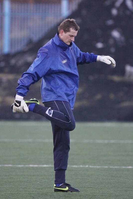 Football. Ruch Chorzow. Training. 05.09.2012
