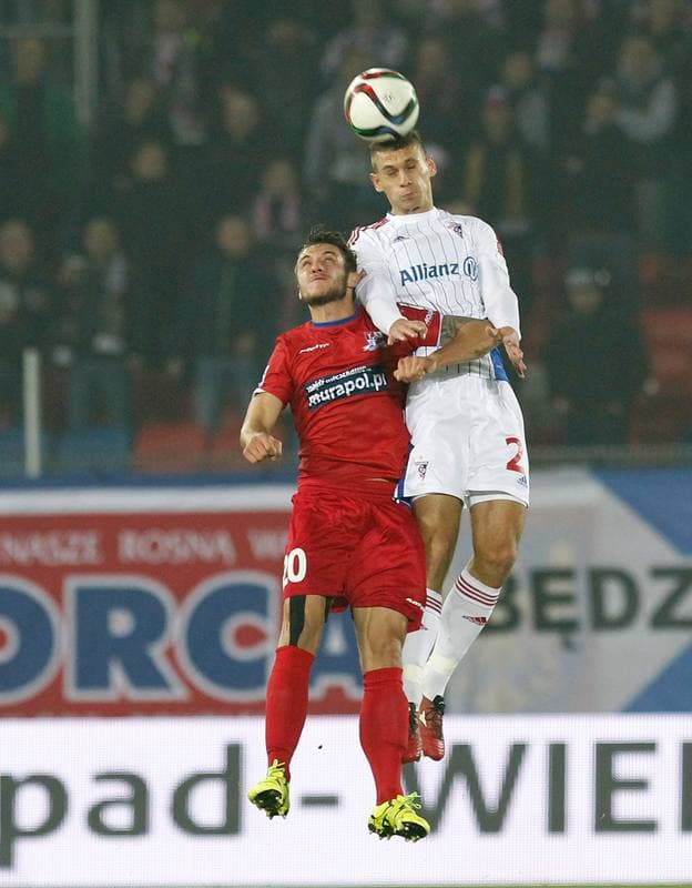 Football. Polish Cup. Gornik Zabrze - Podbeskidzie Bielsko Biala. 28.10.2014