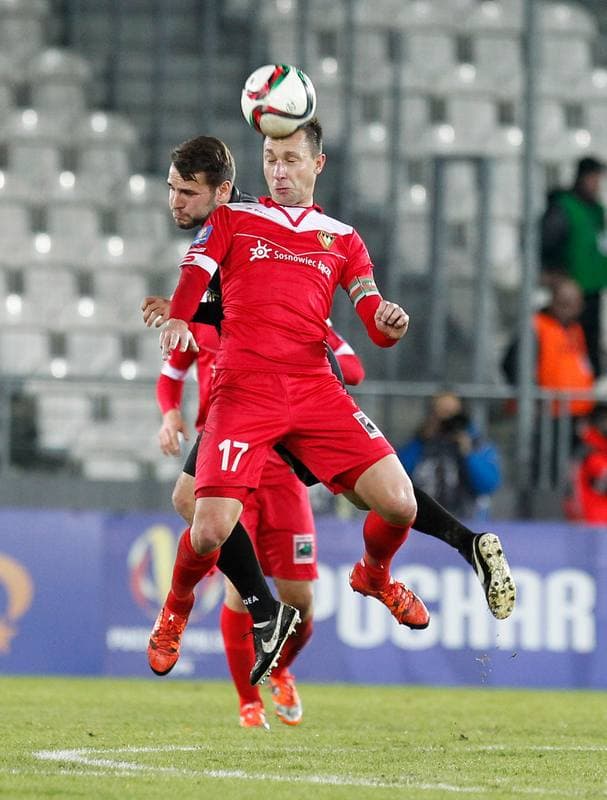 Football. Polish Cup. Cracovia Krakow - Zaglebie Sosnowiec. 19.11.2015