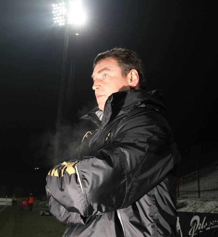 Football. Ekstraklasa. Polonia Bytom - Legia Warsaw. 26.11.2010