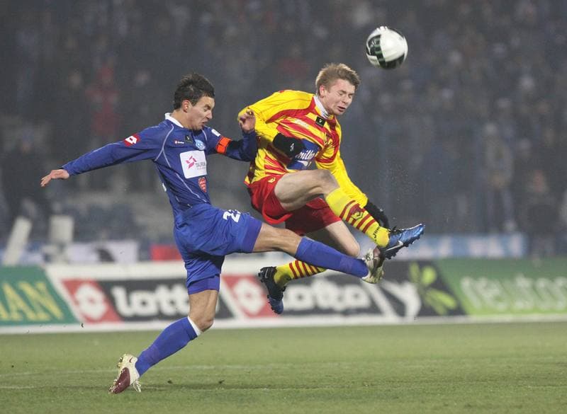 Football. T-Mobile Ekstraklasa. Ruch Chorzow - Jagiellonia Bialystok. 28.08.2011