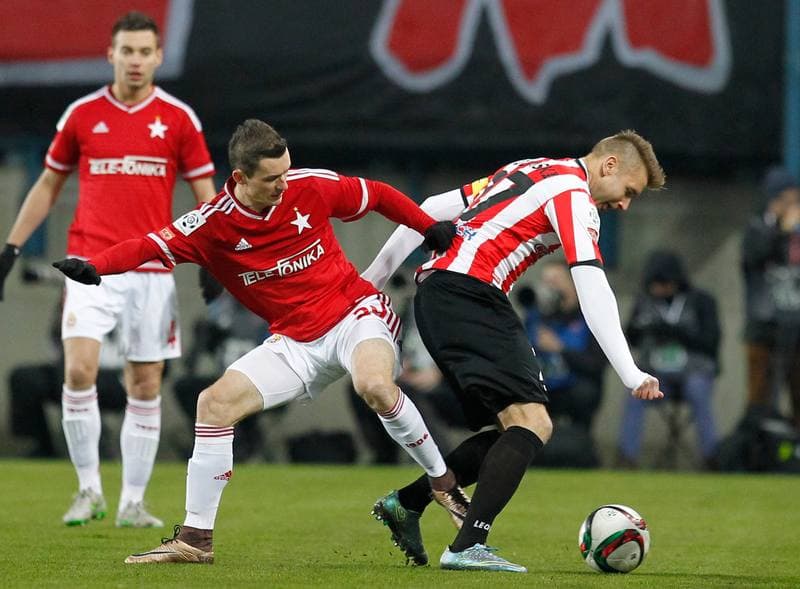Football. PKO BP Ekstraklasa. Wisla Krakow - Cracovia Krakow. 29.11.2015