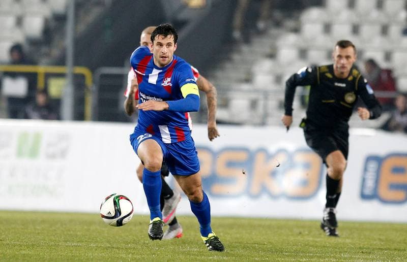 Football. PKO BP Ekstraklasa. Cracovia Krakow - Podbeskidzie Bielsko Biala. 02.12.2015