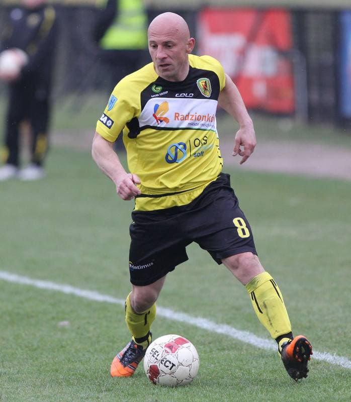 Football. Bytom I liga. Ruch Radzionkow - Arka Gdynia. 07.04.2012