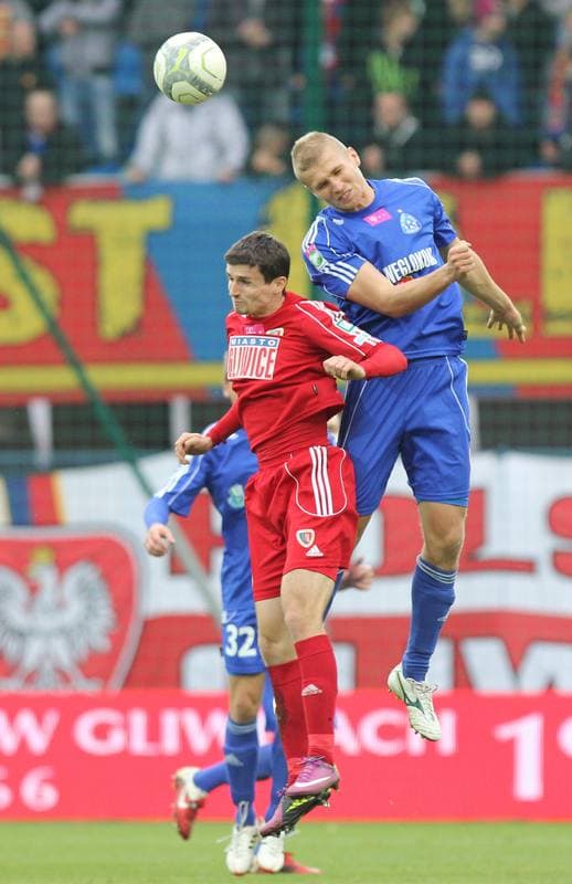 Football. T-Mobile Ekstraklasa. Piast Gliwice - Ruch Chorzow. 03.11.2012