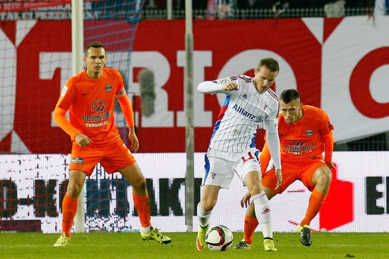 Football. PKO BP Ekstraklasa. Gornik Zabrze - Termalica Bruk Bet Nieciecza. 12.12.2015