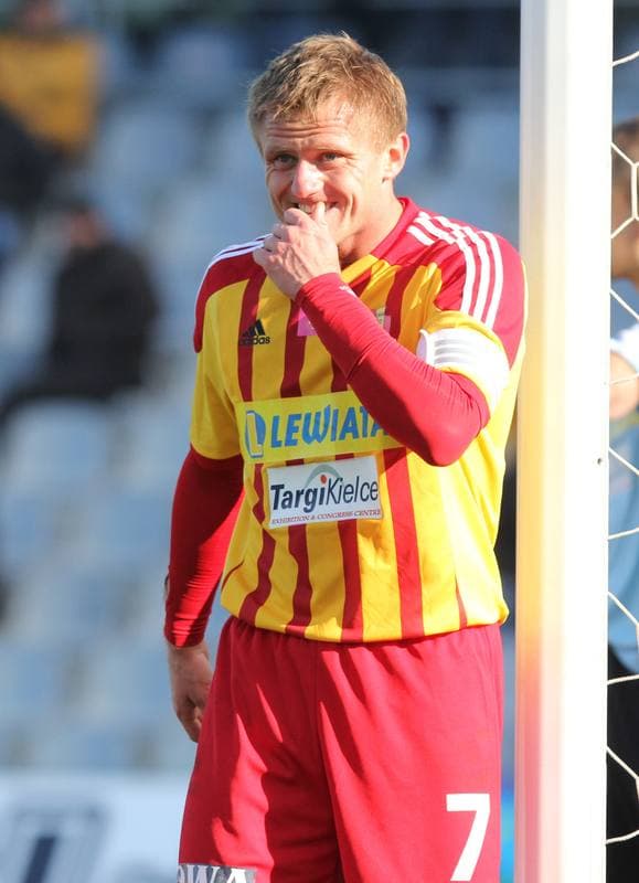 Football. T-mobile Ekstraklasa. Korona Kielce - Ruch Chorzow. 16.03.2013