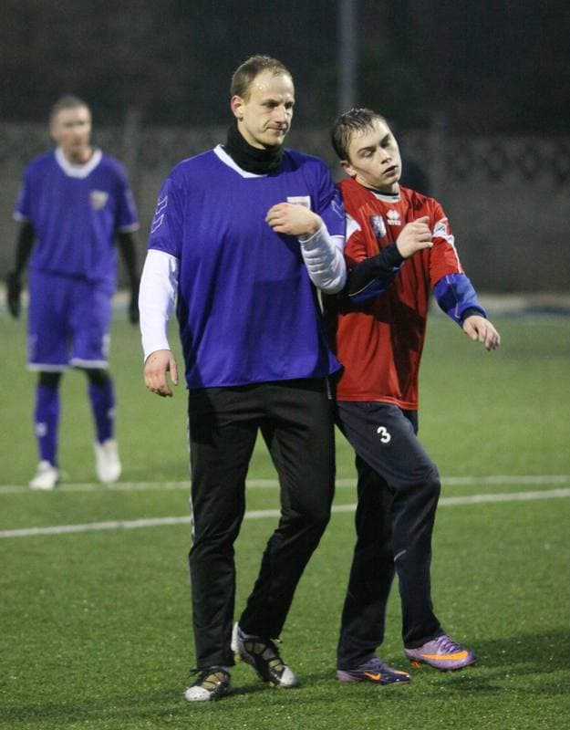 Football. Sparing. Polonia Bytom - Rakow Czestochowa. 19.01.2011