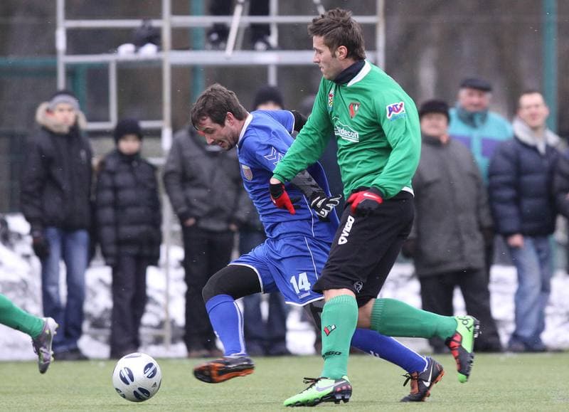 Football. Friendly Match. Zaglebie Sosnowiec - Polonia Bytom. 21.01.2011